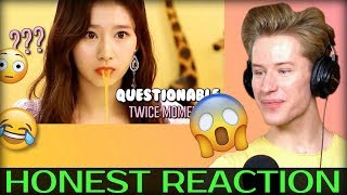 HONEST REACTION to TWICE moments that are very questionable
