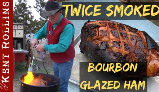 Smoked Ham | Twice Smoked Ham with Bourbon Glaze | Christmas Ham