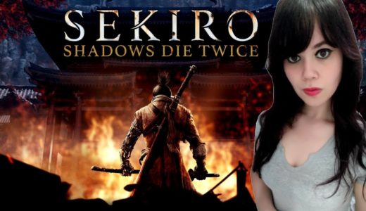 LIVE DO GOTY SEKIRO SHADOWS DIE TWICE (Primeira Vez Jogando) SOCORRO 😃