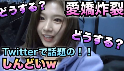 【TWICE・日本語字幕】着替えたくないサナの可愛い退屈しのぎ🥰