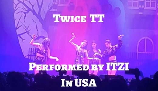 ITZY performing TT from Twice. Itzy in concert in Los Angeles 있지 TT from Twice live in Los Angeles