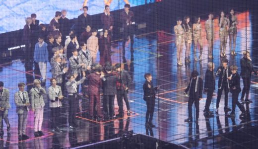 방탄소년단(BTS) 대상앵콜 전출연진(TWICE,(G)I-DLE,SEVENTEEN,GOT7) 엔딩(Ending) [4K] 직캠 Fancam by Mera