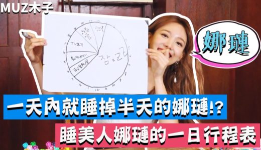【TWICE】一天之內就睡掉了半天的娜璉!? 睡美人娜璉的一日行程表