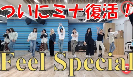 【TWICE】ついにミナ復活！ミナと一緒のFeel Special 【日本語字幕】