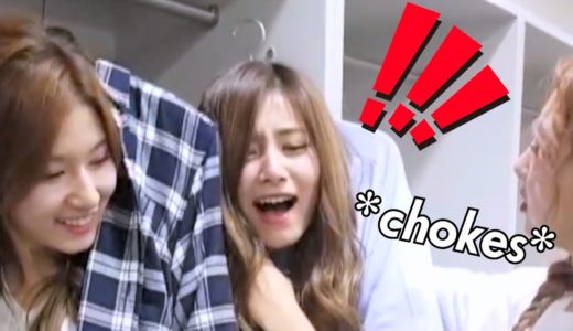 TWICE being in the closet for 5 minutes “straight”