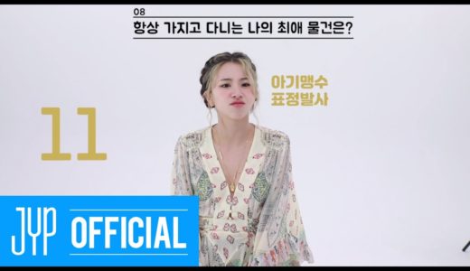 TWICE “MORE & MORE” 60 Seconds Speed Interview_ CHAEYOUNG