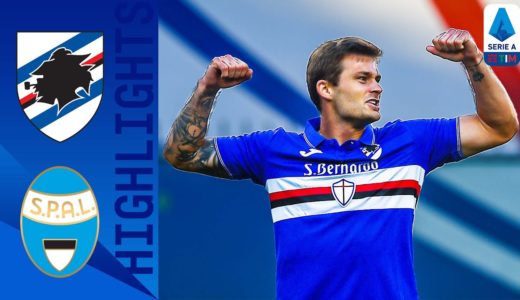 Sampdoria 3-0 SPAL | Linetty Nets Twice In 3-Goal Victory | Serie A TIM