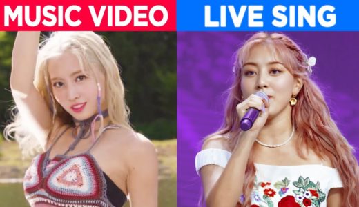 TWICE Music Video vs LIVE Singing! – (MV VS LIVE!)