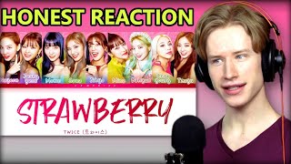 HONEST REACTION to TWICE (트와이스) “STRAWBERRY” #twice #strawberry #reaction