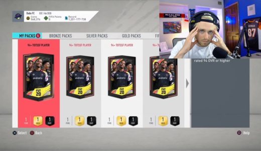 NO WAY THIS HAPPENED TWICE... 15x 94+ TOTS PACKS - FIFA 20