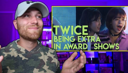 REACTING TO TWICE being extra in award shows