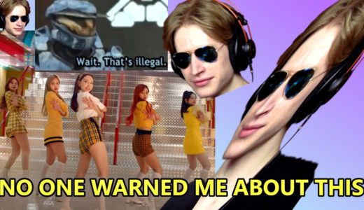 AARON TRYING TO KEEP A STRAIGHT FACE while reacting to TWICE 