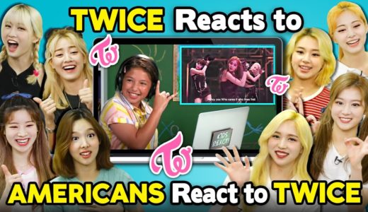TWICE Reacts To Americans React To TWICE (K-Pop Reactception)