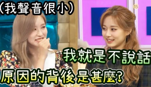 Twice子瑜Mina不多說話的原因 原因的背後卻引發網友討論