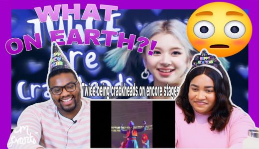 Twice being crackheads on encore stages| REACTION