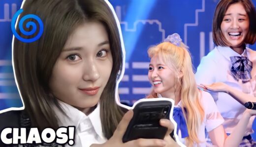 TWICE being the masters of clumsiness for 10 minutes “straight”