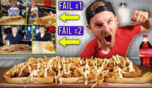 Retrying The ONLY Food Challenge I've Ever Failed Twice!