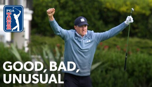 Spieth holes out twice, Berger’s four eagles, Phil’s driver off the deck