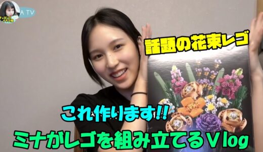 【TWICE】ミナが大好きなレゴを作るVlogが可愛すぎる!!