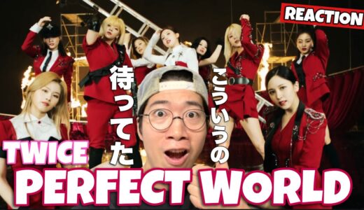 TWICE 「Perfect World」 Music Video REACTION！日本向けの曲かっこ良すぎません？