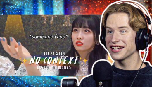 HONEST REACTION to no context twice moments