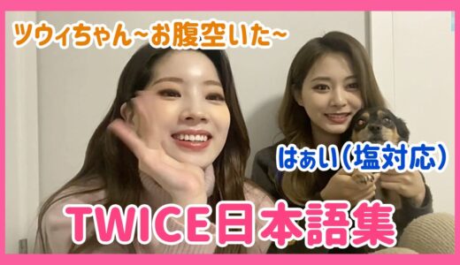 【TWICE日本語字幕】日本語を練習するTWICEメンバーまとめ