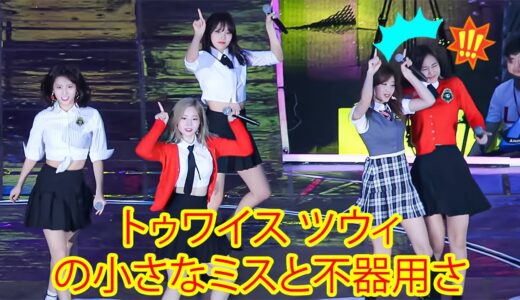【トゥワイス日本語字幕】TWICEトゥワイス ツウィの小さなミスと不器用さ