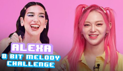 AleXa Sings Lorde,  TWICE, BLACKPINK, Dua Lipa and More | 8 Bit Melody Challenge | Seventeen