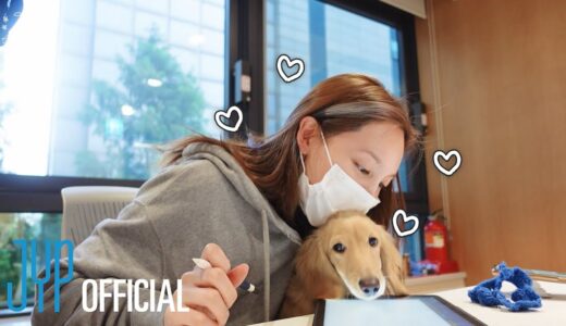 NAYEON-log Behind the Scenes