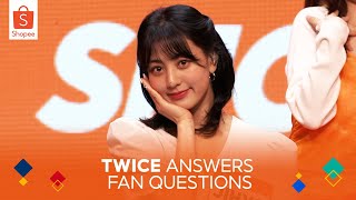 TWICE Answers ONCE's Questions | Shopee 9.9 Super Shopping Day TV Show Special