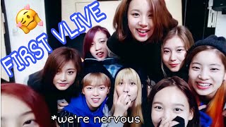 Twice first vlive (101815)
