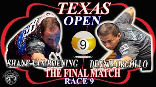 THE FINALS Ι TWICE TO BEAT Shane Van Boening VS Dennis Orcollo Ι Race 9