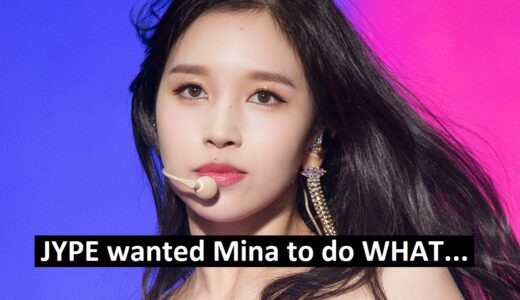 JYPE wanted TWICE's Mina to do WHAT...