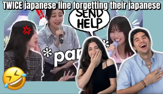 TWICE japanese line forgetting their japanese for 6 minutes straight
