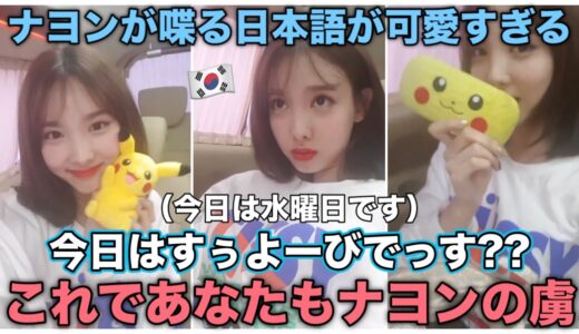 韓国人メンバーのナヨンが喋る日本語が世界一可愛いと話題!?【TWICE/日本語字幕】