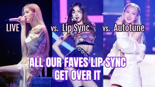 LIVE vs Lip Sync vs Autotune in K-POP