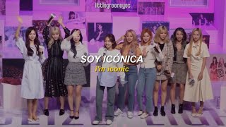 TWICE - ICON (lyrics + sub. español)