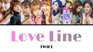 LOVE LINE / TWICE 【日本語訳・カナルビ・歌詞】Lyrics by JEONGYEON