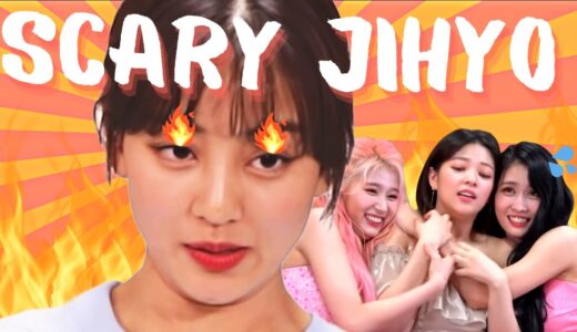 Evil and Ambitious Jihyo scaring TWICE (ft. Nayeon)