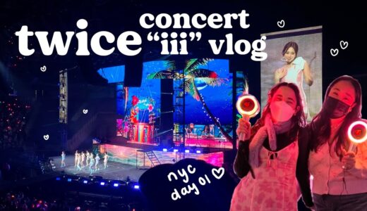 i went to nyc for the twice 