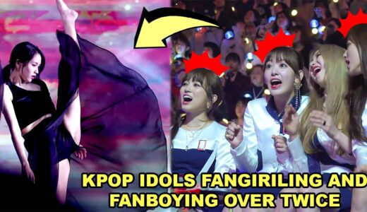 Kpop Idols Fangirling And Fanboying Over Twice