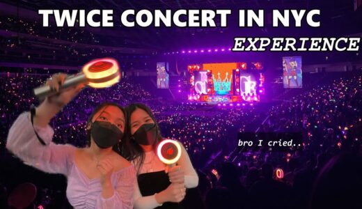 TWICE NY CONCERT VLOG ! // my first ever concert