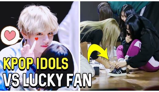 Kpop Idols Vs Lucky Fan (Sweet Moments) (Mamamoo, Red Velvet, Astro, Twice...)