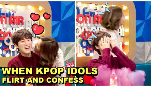 When Kpop Idols Flirt And Confess (Blackpink, Apink, Twice, Red Velvet…)
