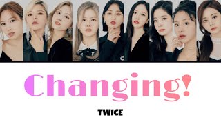 Changing! / TWICE 【日本語字幕・歌詞】 From TWICE 4TH WORLD TOUR “Ⅲ” in JAPAN @ TOKYO DOME DAY1 ENCORE