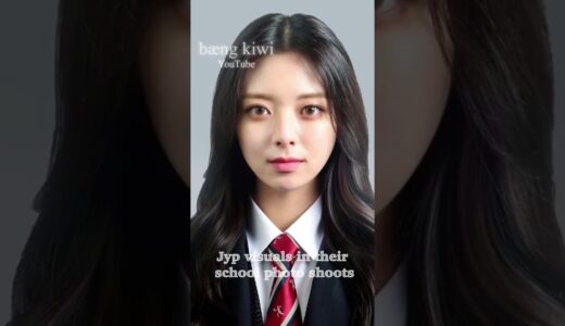 Jyp visuals in their school photo shoots #nmixx #itzy #twice