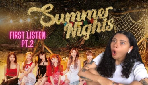 TWICE 'Summer Nights' First Listen! (PART 2) HO! / DEJAVU / SAY YES / STUCK | REACTION