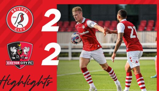 Tommy Conway scores twice! Bristol City 2-2 Exeter City | Highlights