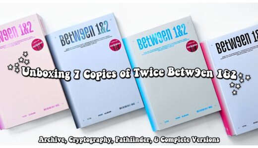 (Collecting OT9??) Unboxing 7 Copies of Twice Between 1&2 ✰ All 4 Target Exclusive Versions
