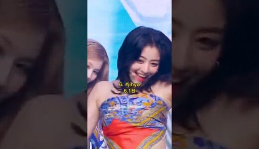 TWICE MOST VIEWED INDIVIDUAL HASHTAG ON TIKTOK #twice #kpop #shorts #jyp